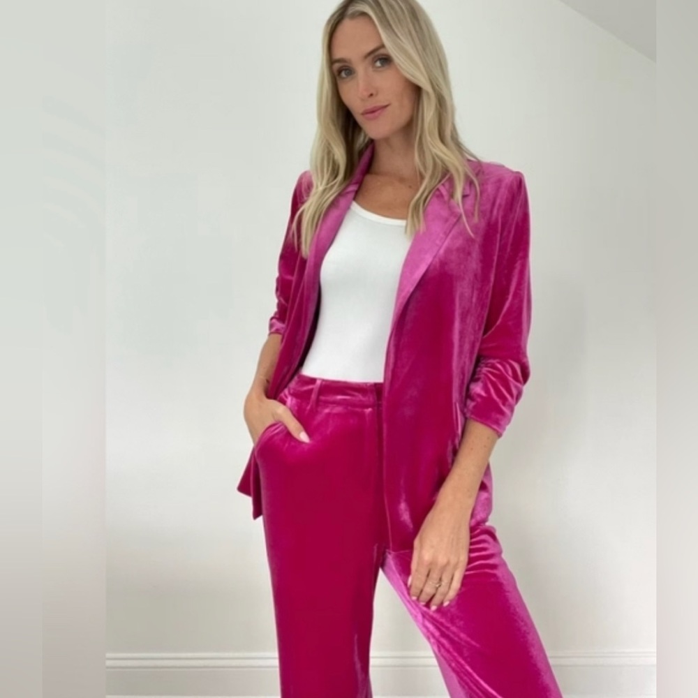 NWT SIX/FIFTY Kendall Velour Pants